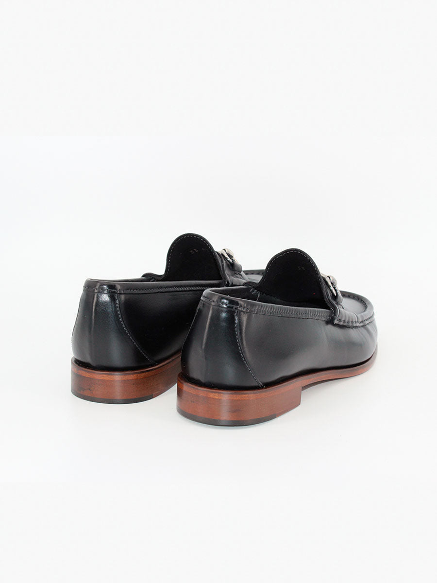 Mocasines de hombre 33 piel dive negro