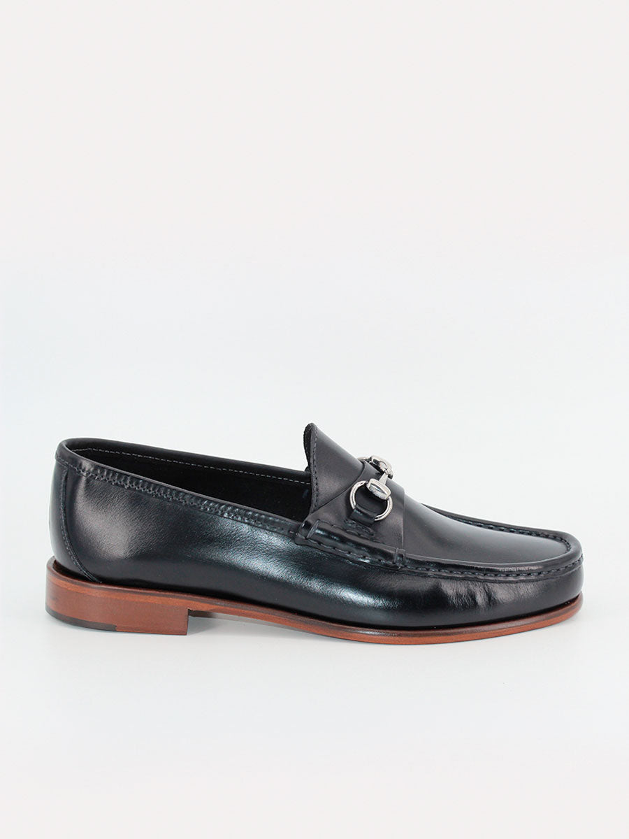 Mocasines de hombre 33 piel dive negro