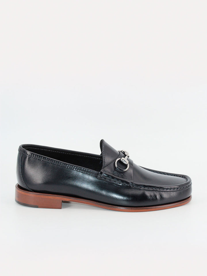 Mocasines de hombre 33 piel dive negro