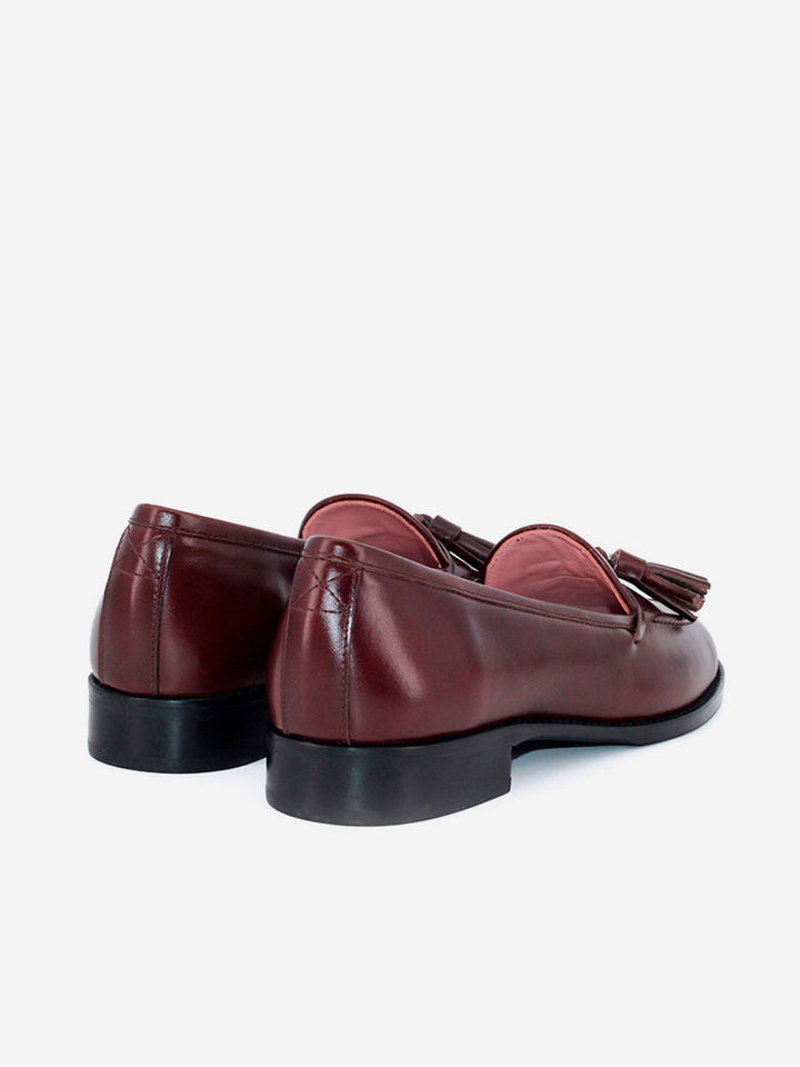 Mocasines Castellano®  de piel para mujer - Modelo Ibiza color marrón