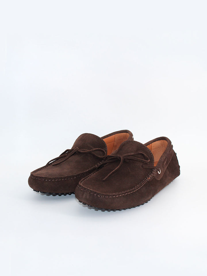 Driver Nassau piel serraje color café