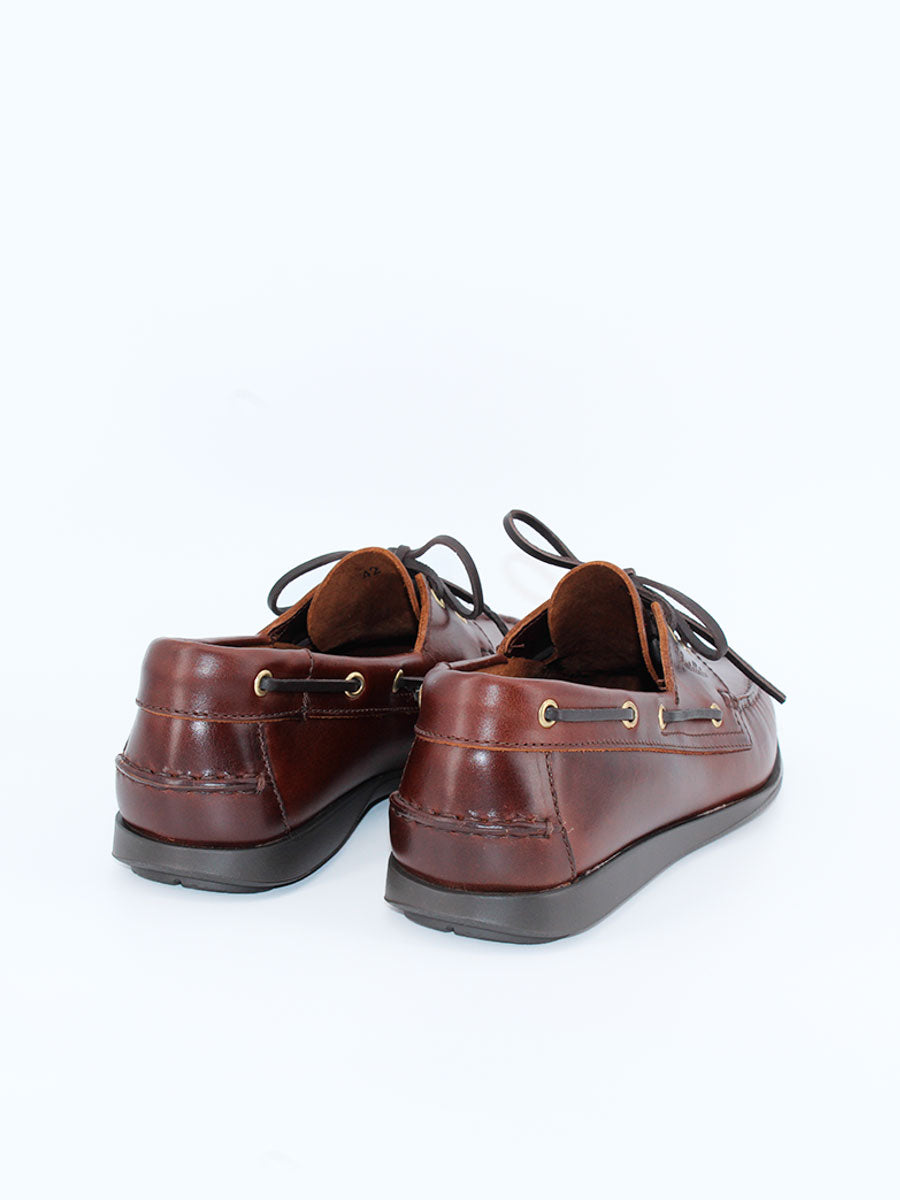 Náuticos Nirvana piel color marrón