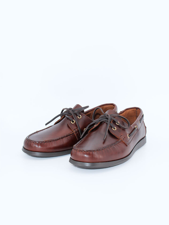 Náuticos Nirvana piel color marrón