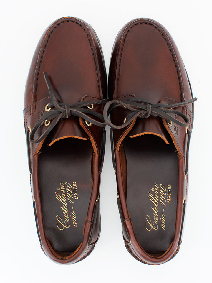 Náuticos Nirvana piel color marrón