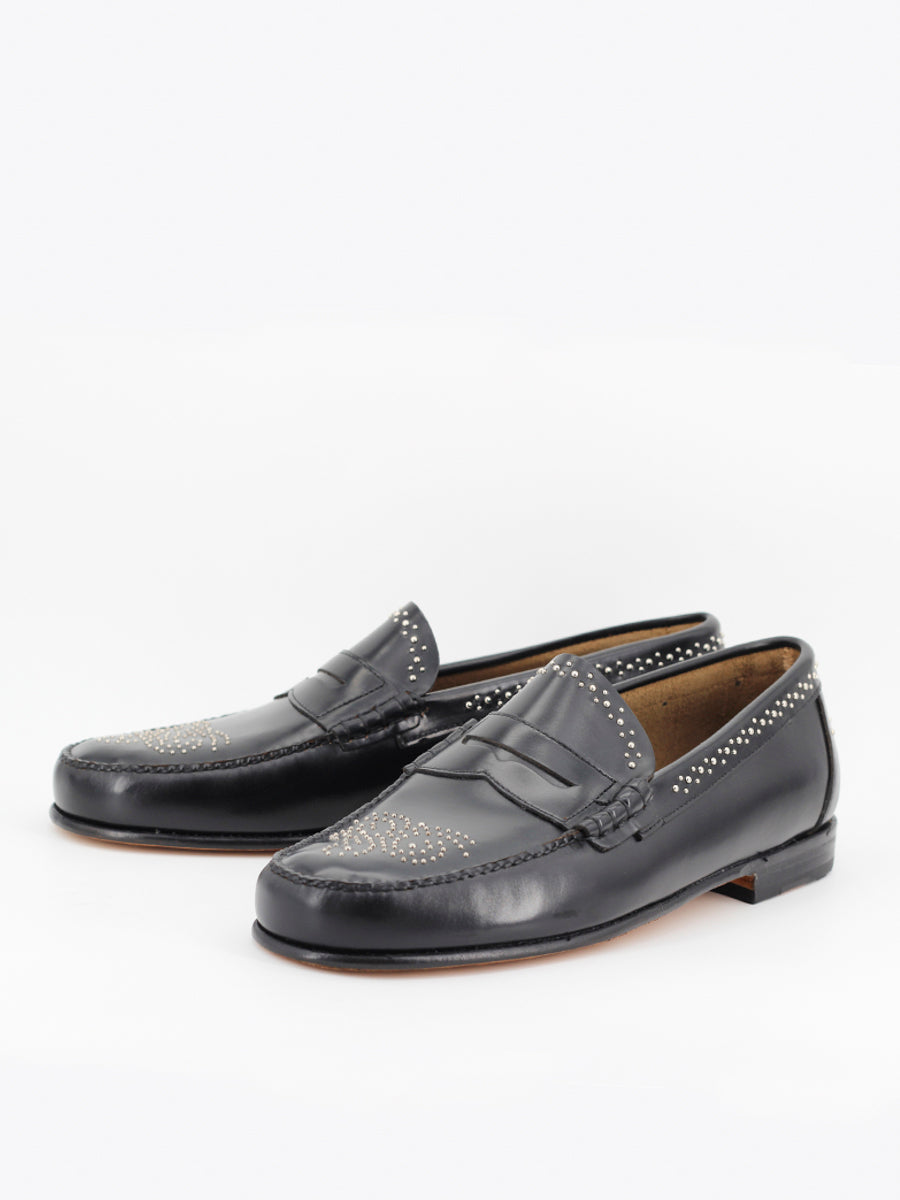 Moccasins 110 Hard black antik leather