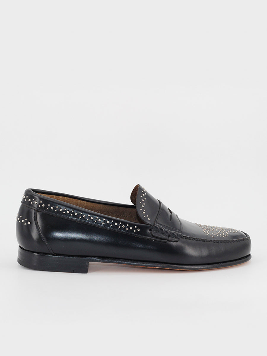 Moccasins 110 Hard black antik leather