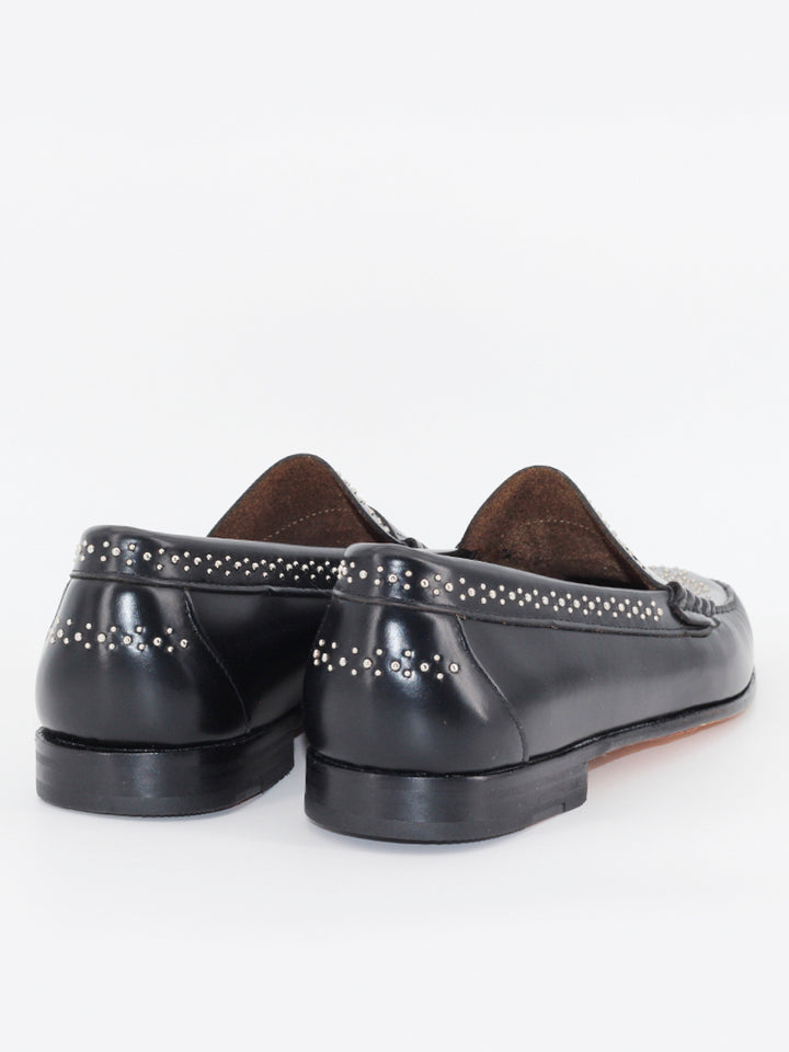 Moccasins 110 Hard black antik leather