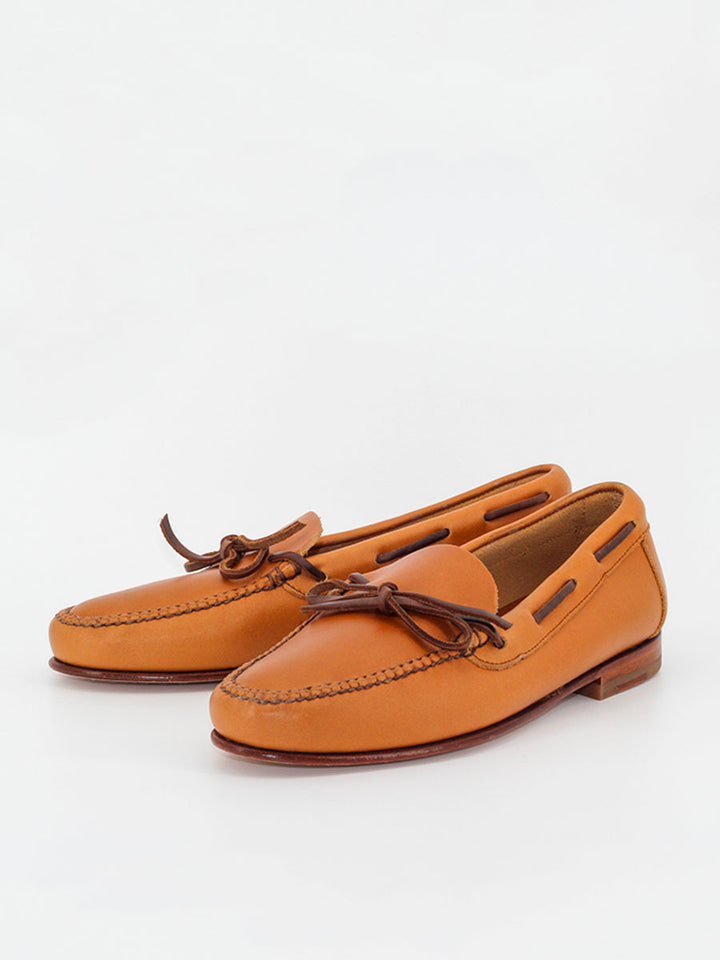 2204P moccasins in tan vegetable leather