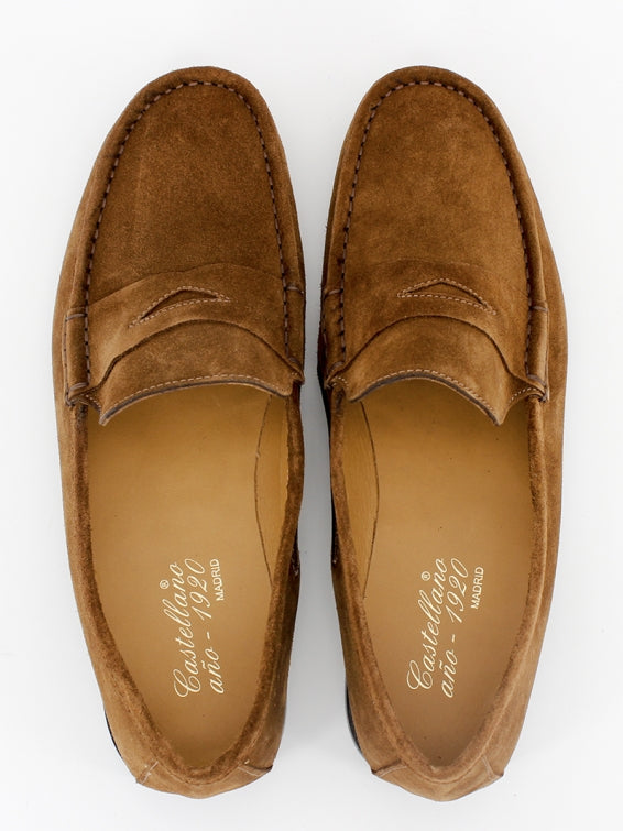 2900 suede leather loafers