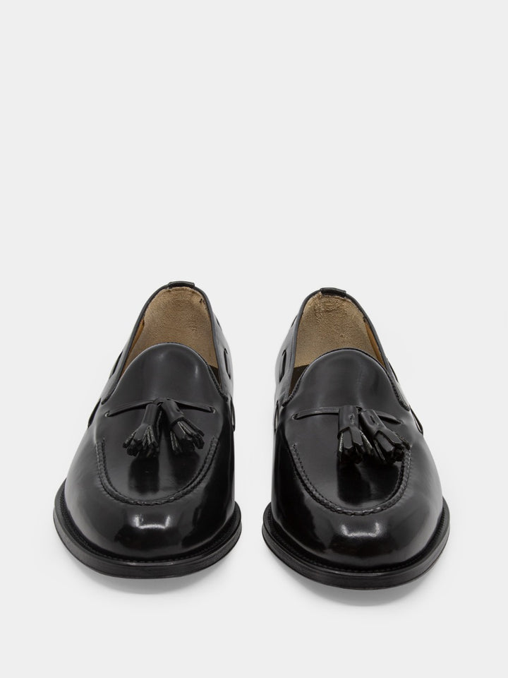 Mocasines 4511 de piel antik color negro