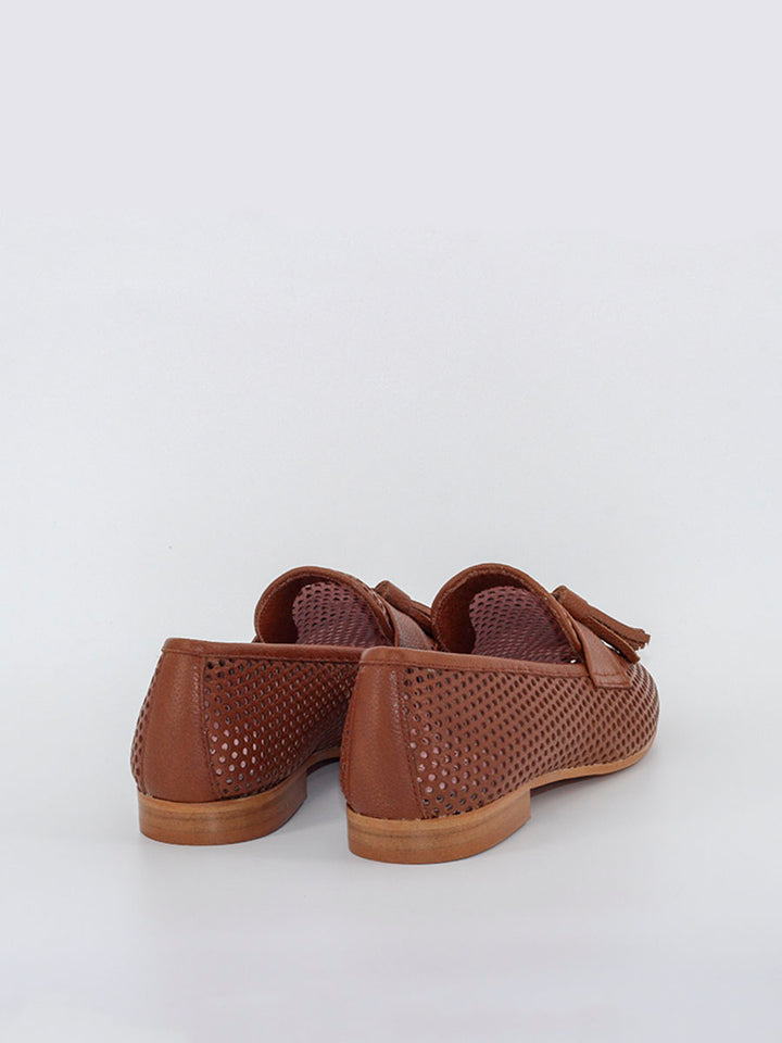 Mocasines Cassino piel color cuero