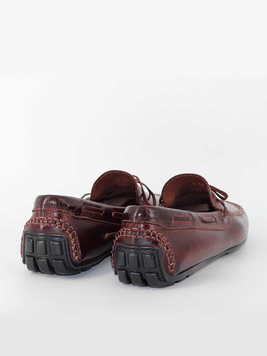 Moccasins model 6 brown bow