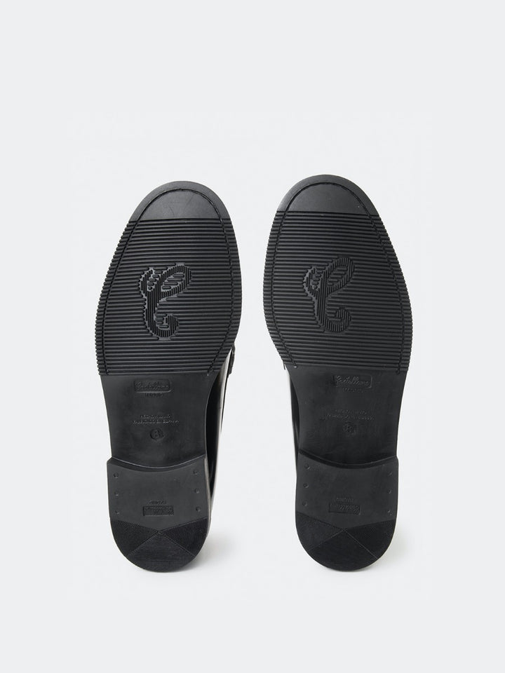 800 black antik leather loafers