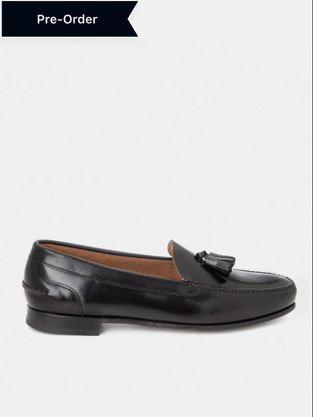 2201 loafers in black antik leather