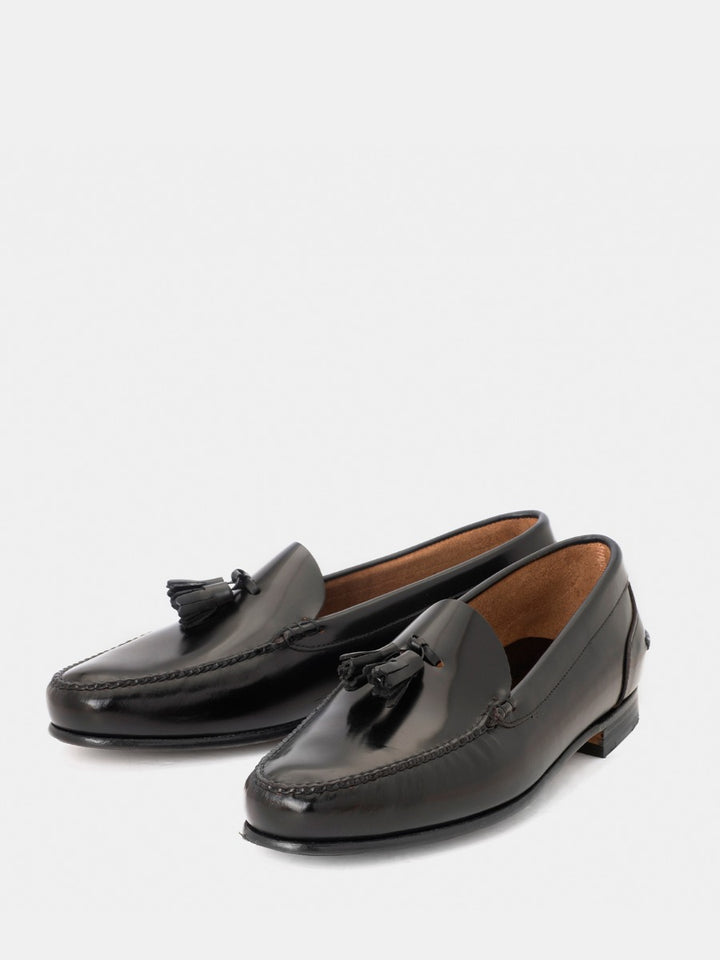 2201 loafers in black antik leather