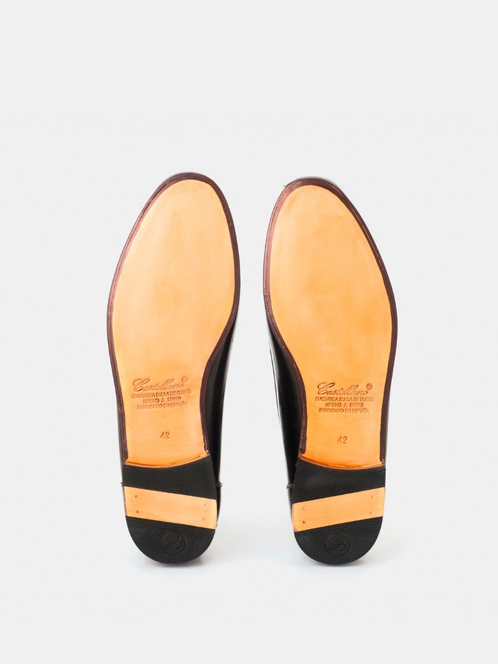 2201 loafers in black antik leather