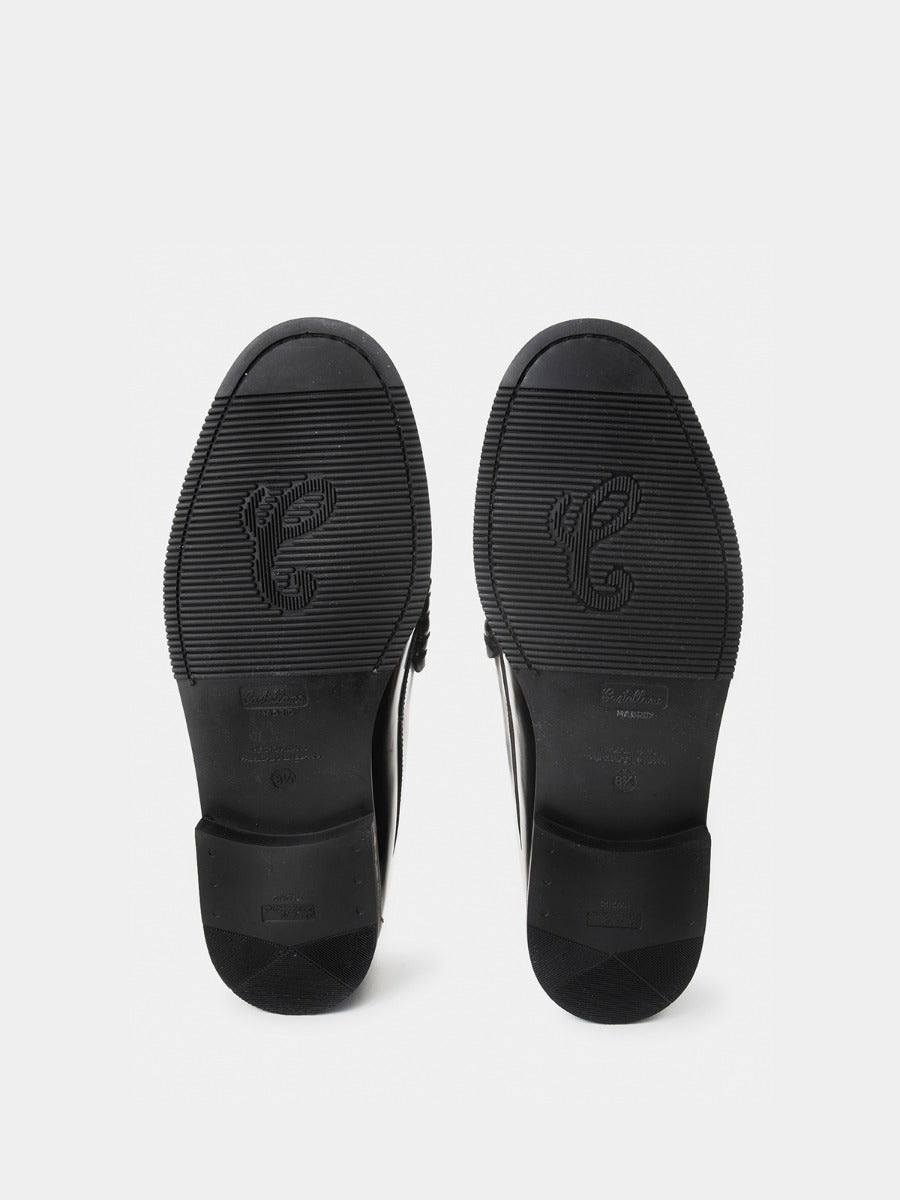 7900 loafers in black antik leather