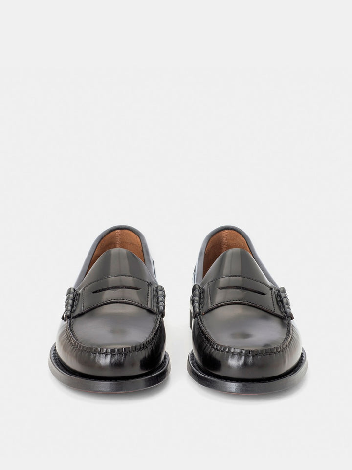 Mocasines 1900 de piel calf color negro