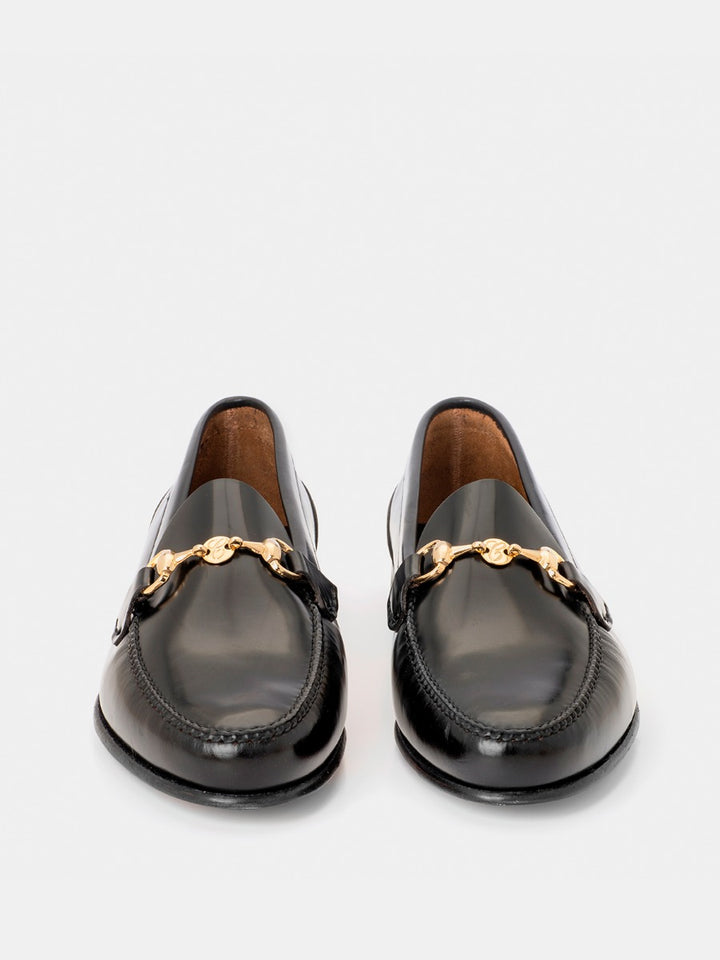 Mocasines 2251 de piel antik color negro