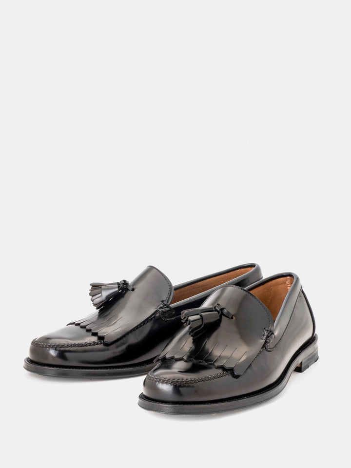 Mocasines 832 de piel antik color negro