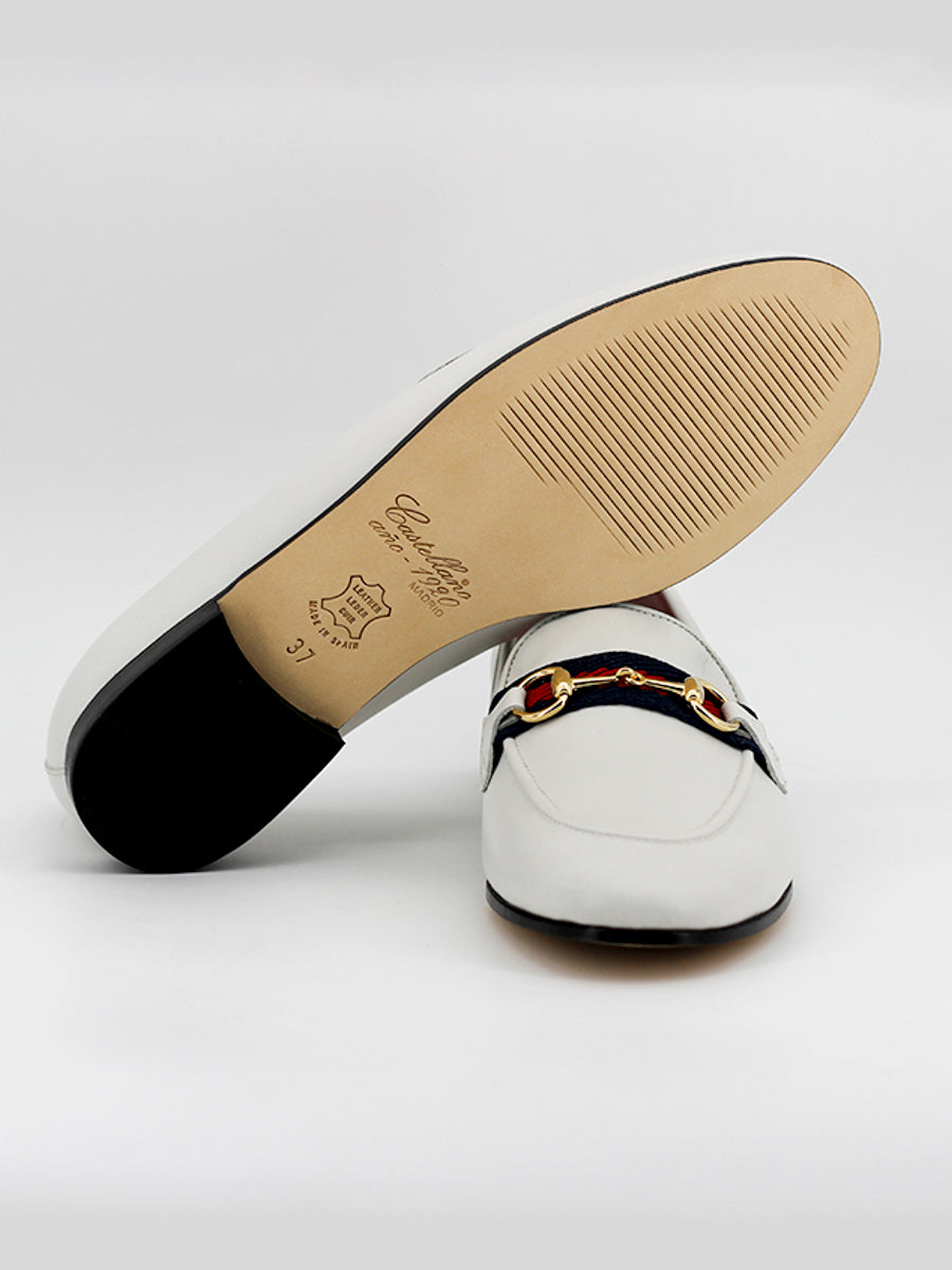 Taormina loafers coy ice skin
