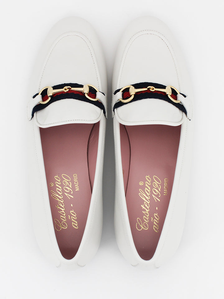 Taormina loafers coy ice skin