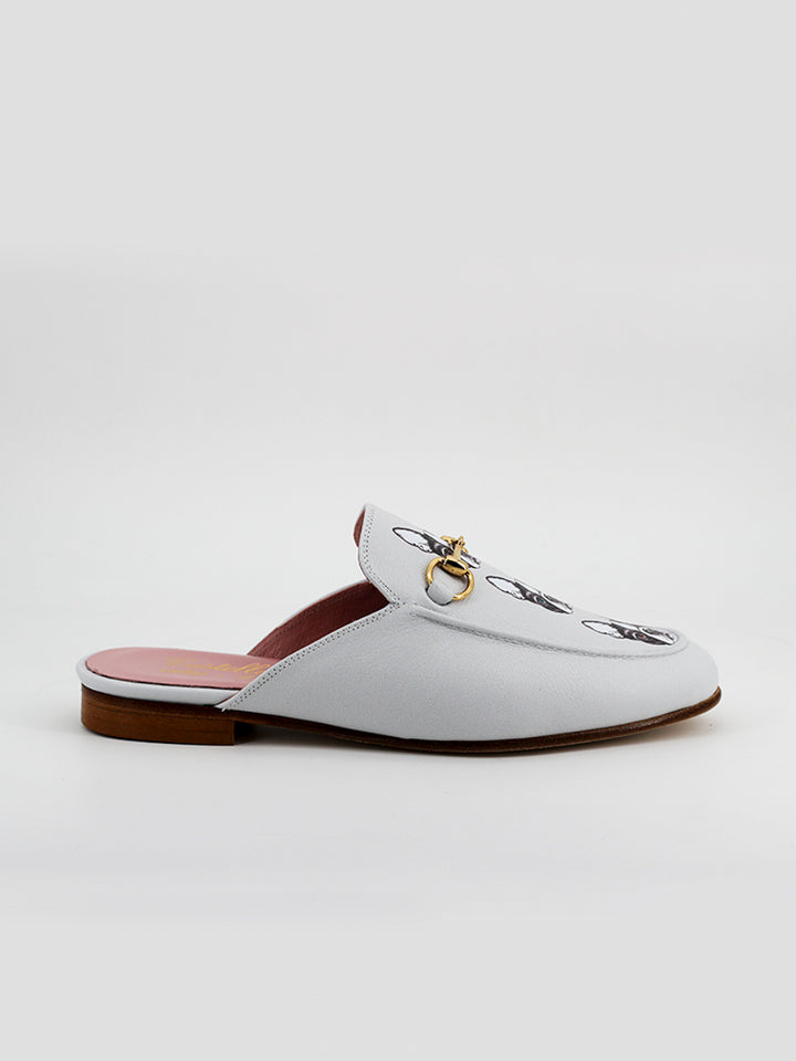 Venice Bulldog mules ice color skin