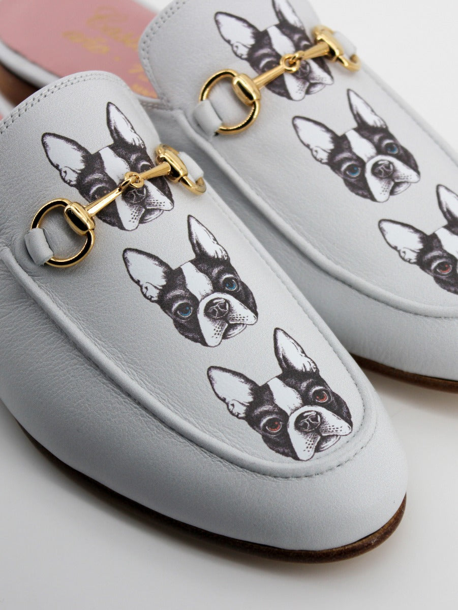 Venice Bulldog mules ice color skin