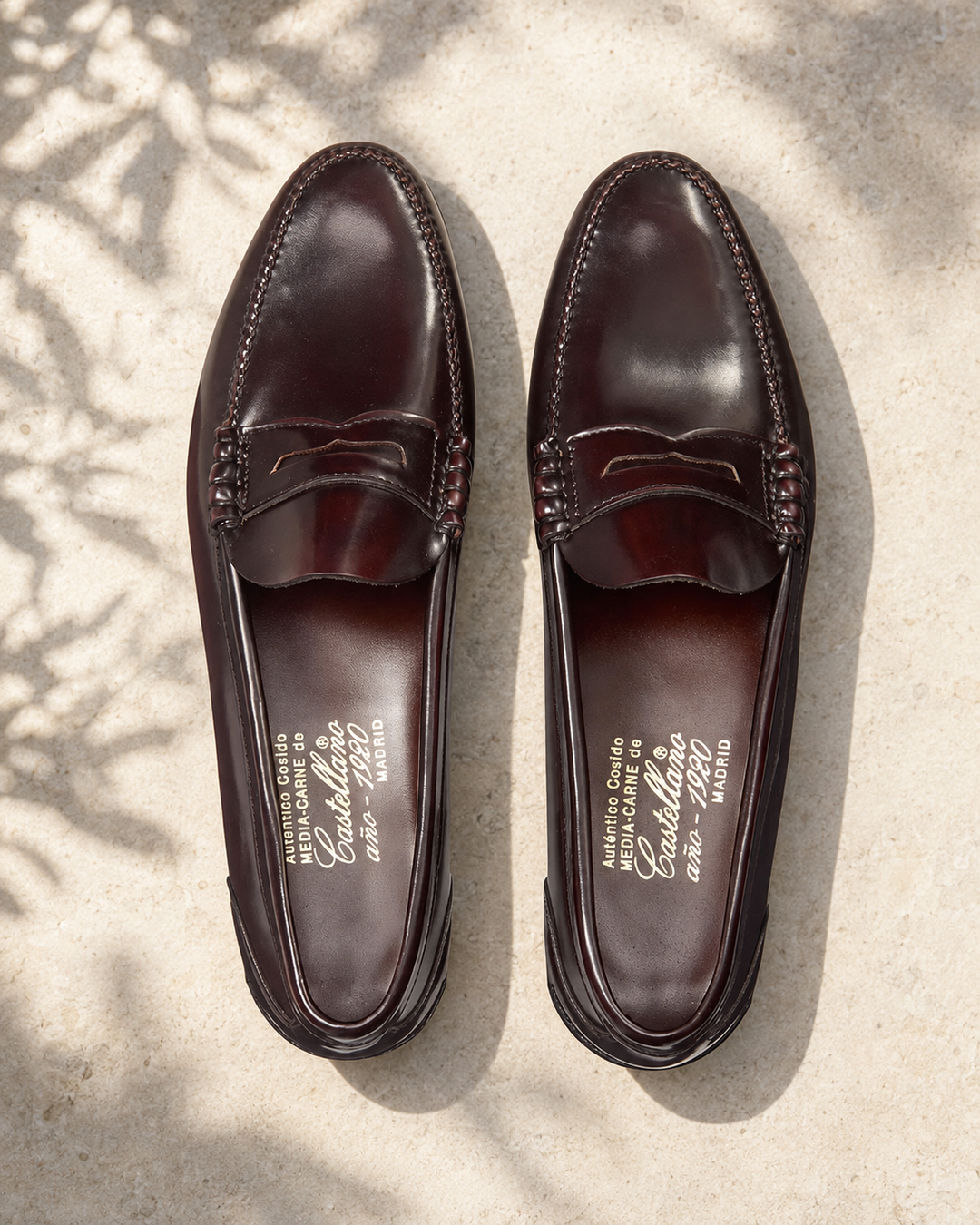 2200 moccasins in sirach antique leather