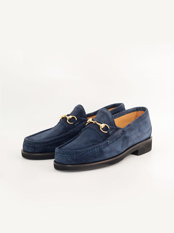 Mocasines de ante marino main image 0