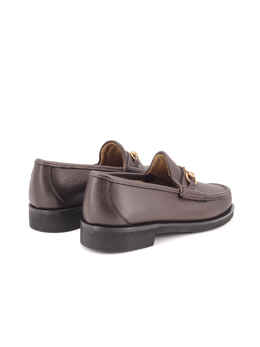 Mocasines Castellano® de piel ciervo para hombre – Modelo 33 color marrón