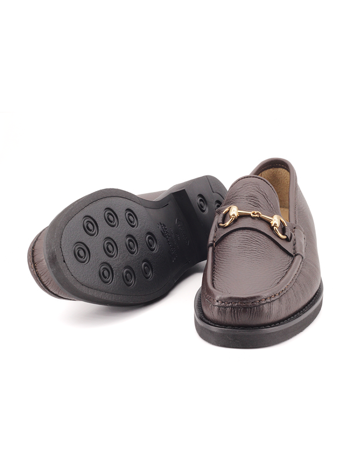 Mocasines Castellano® de piel ciervo para hombre – Modelo 33 color marrón