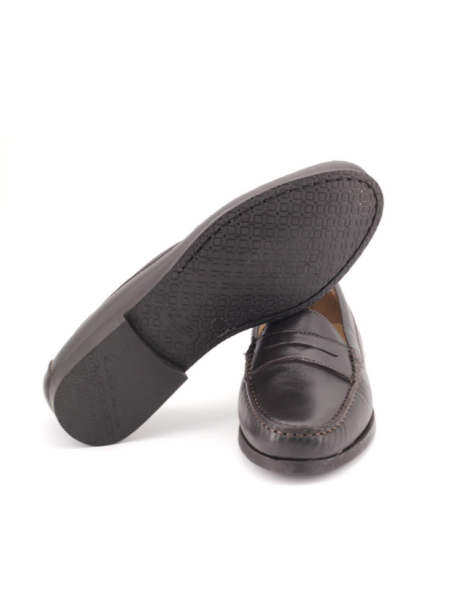 Mocasines Castellano® de piel napa para mujer – Modelo 471 color marrón