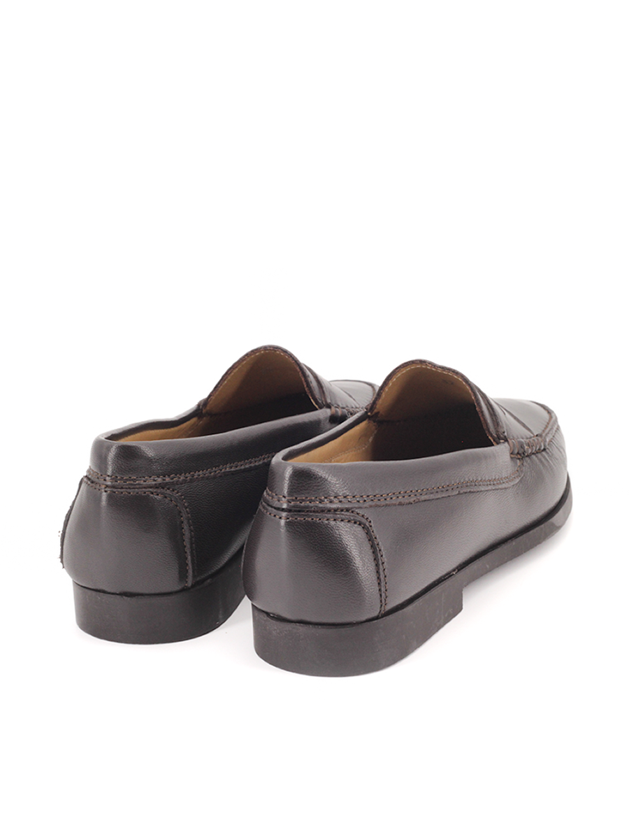 Mocasines Castellano® de piel napa para mujer – Modelo 471 color marrón