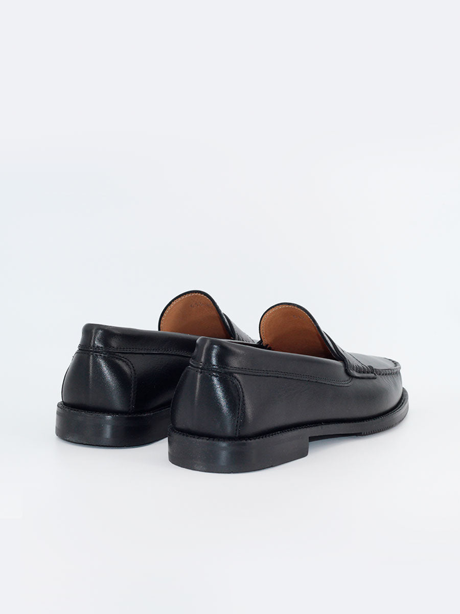 Mocasines de hombre 513 piel bufalo color negro