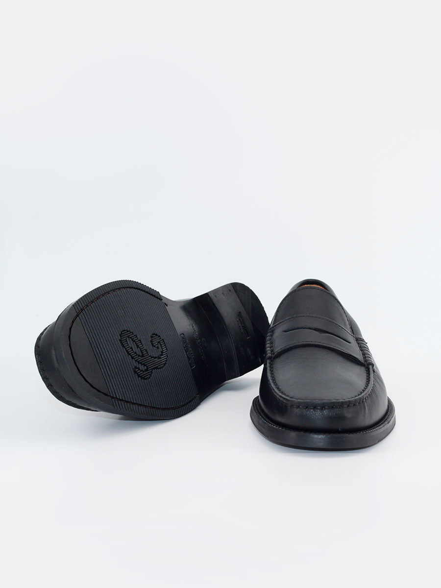 Mocasines de hombre 513 piel bufalo color negro
