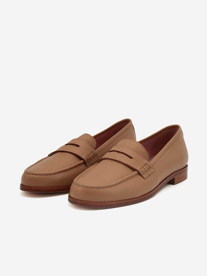 Mocasines de mujer modelo Figari hazelnut