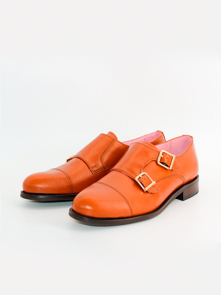 Zapatos de mujer Antonella piel color cuero