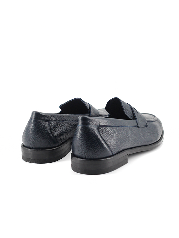 Mocasines de hombre  Casa Campo en piel de ciervo color marino