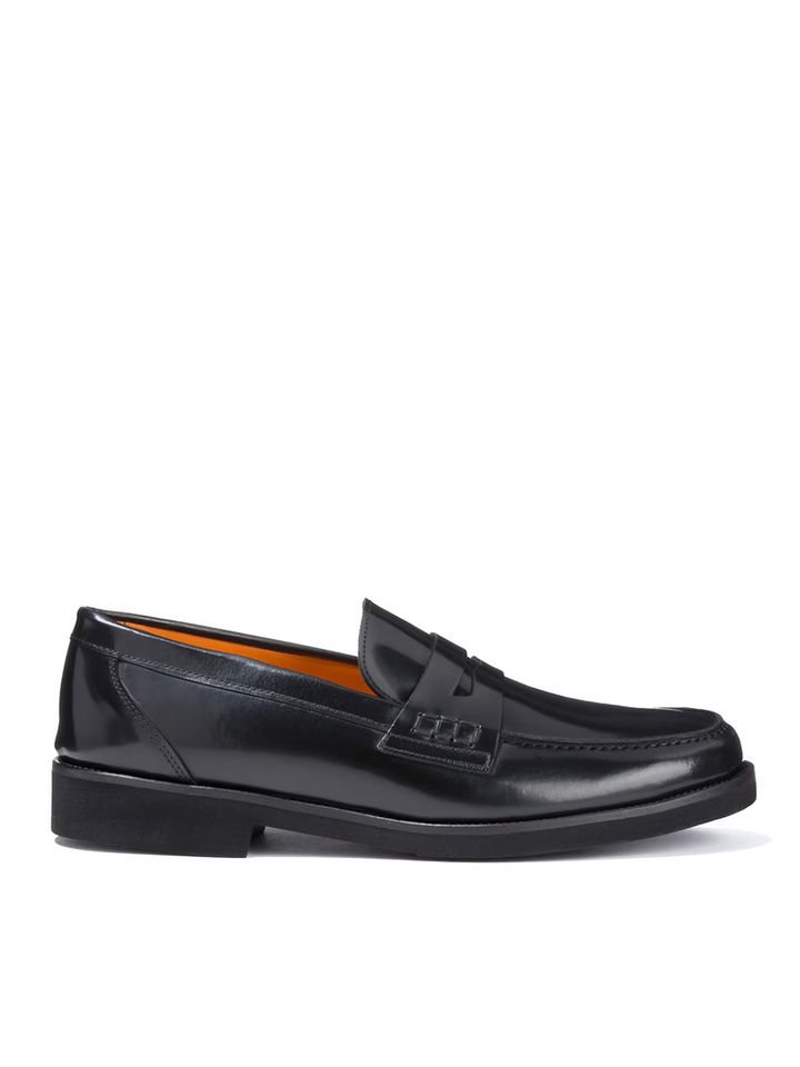 Florencia moccasins in black antik leather