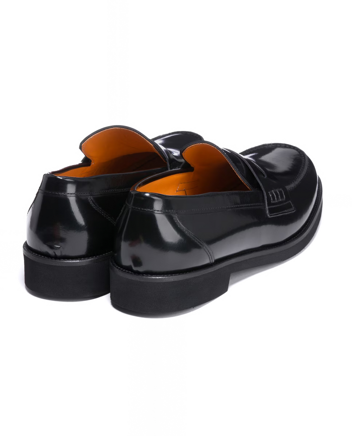 Florencia moccasins in black antik leather