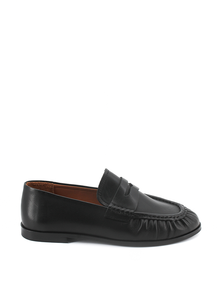 Mocasín Hana mujer en piel color negro – Hecho en España | Castellano® 1920 Madrid