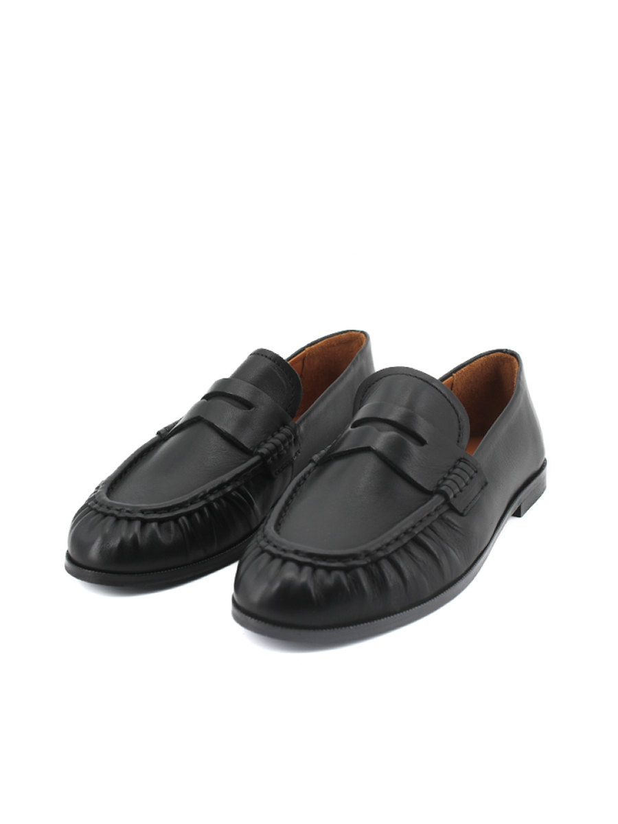 Mocasín Hana mujer en piel color negro – Hecho en España | Castellano® 1920 Madrid