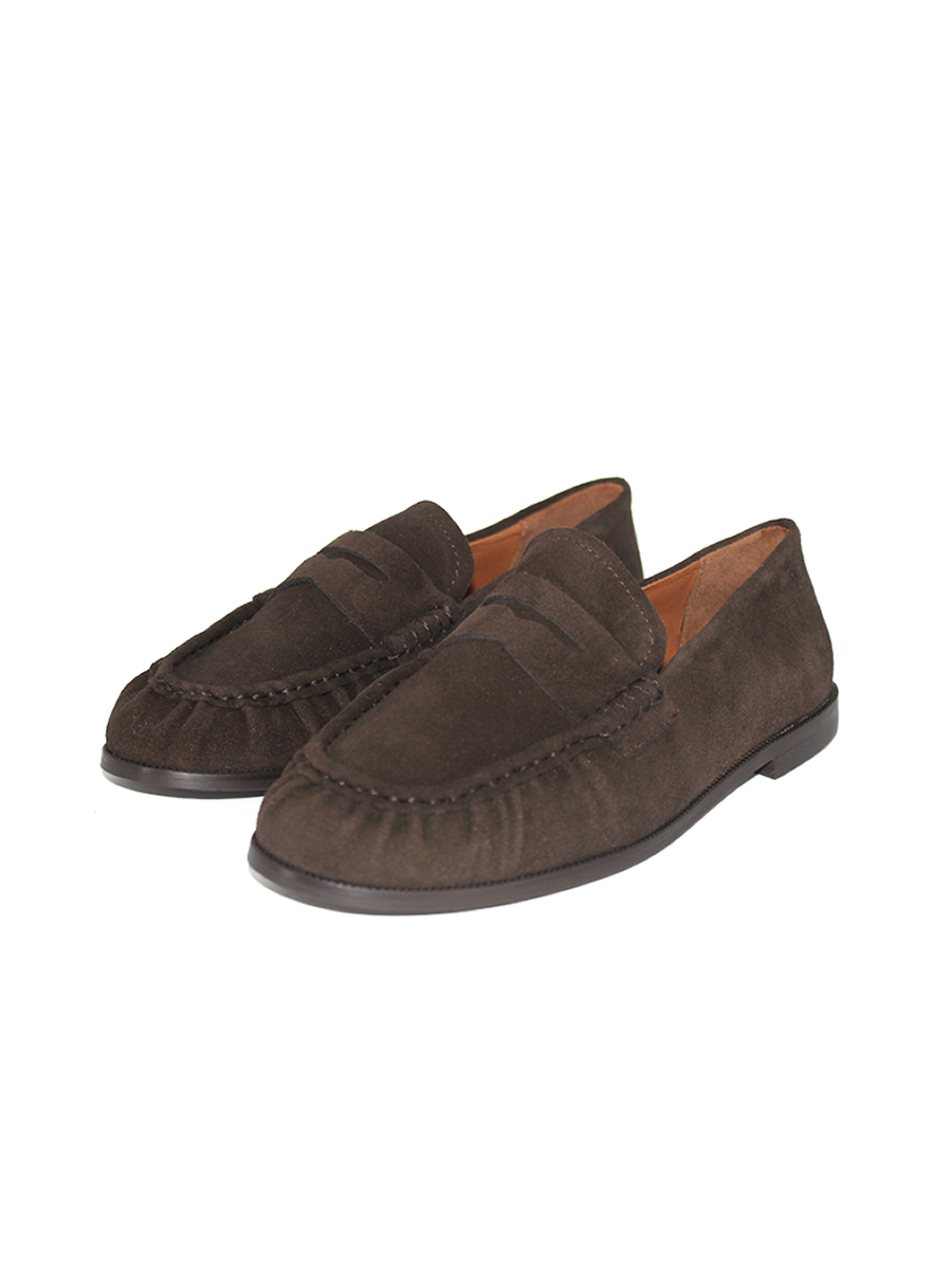 Mocasín Hana mujer en ante color testa