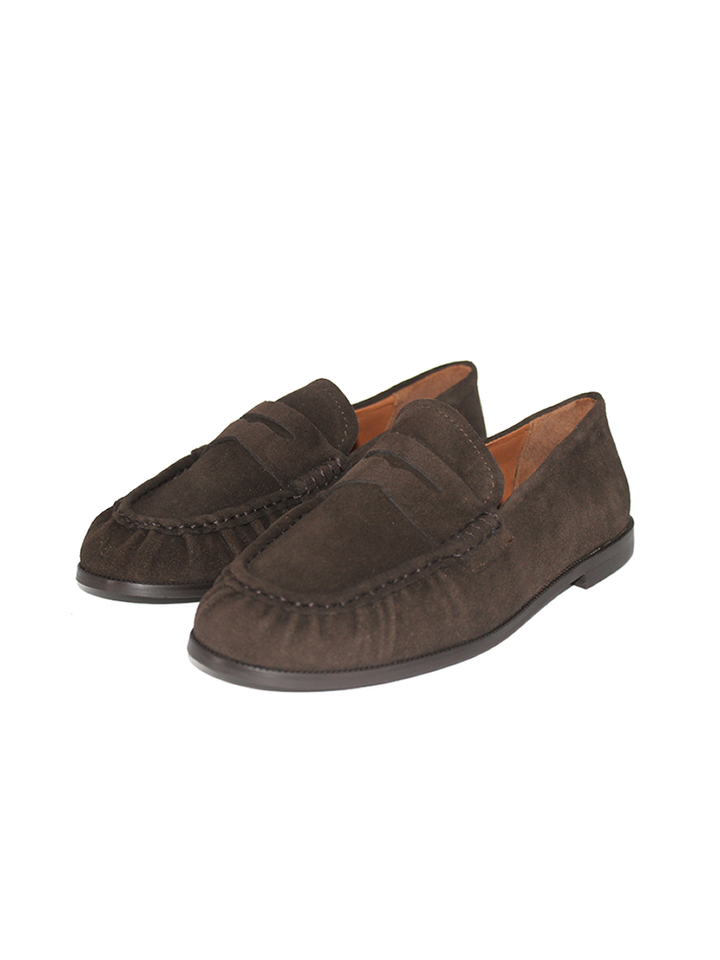 Mocasín Hana mujer en ante color testa