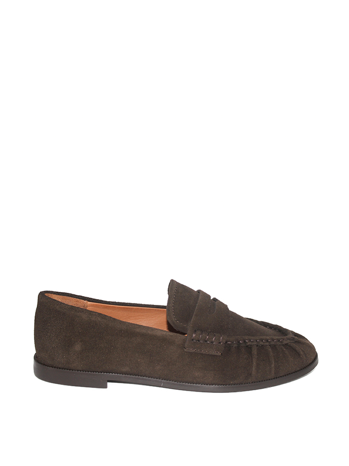 Mocasín Hana mujer en ante color testa