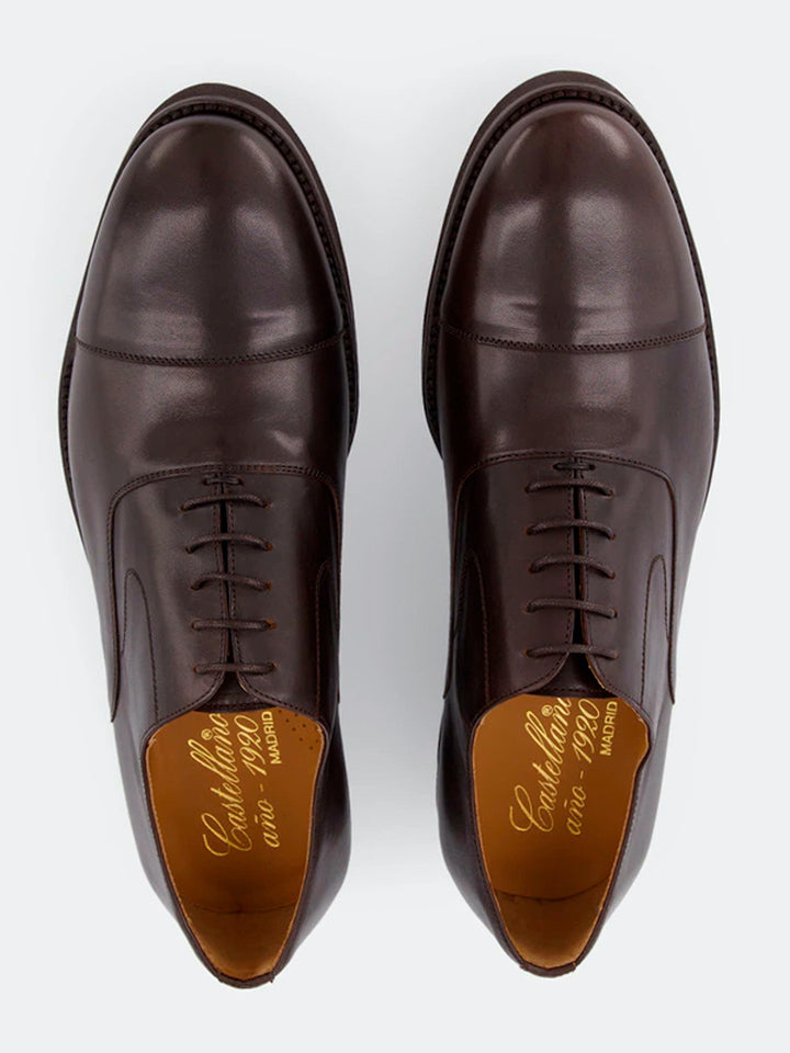 Zapatos de hombre de  cordones Hill piel color marrón