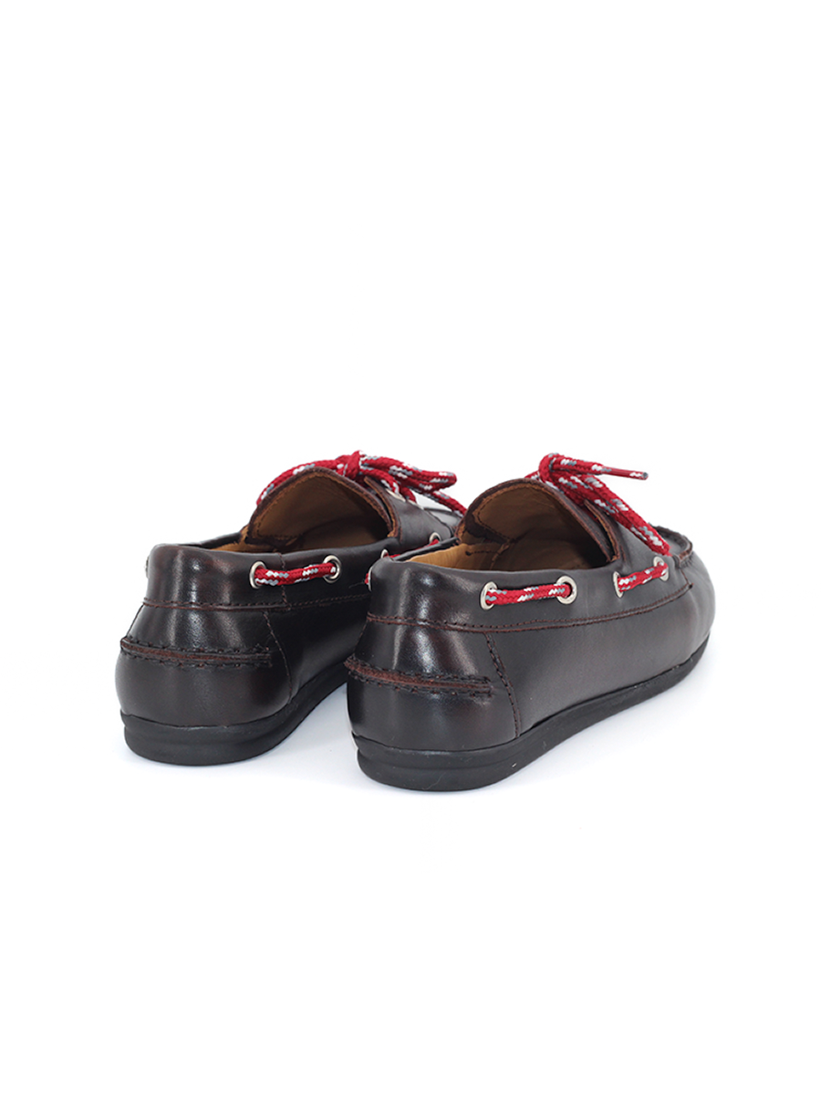 Náuticos Castellano® de piel para mujer – Modelo Misaki color marrón