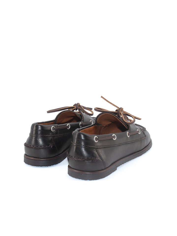 Náuticos Castellano® de piel napa para mujer – Modelo Sena color testa