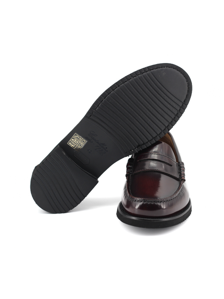 Mocasines Castellano® de piel antik para hombre – Modelo Young color sirach